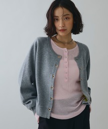 ELLEgirl | トグル釦デザインカーディガン【ELLEgirl/エルガール】(カーディガン/ボレロ)