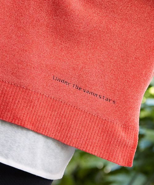 B.C STOCK（ベーセーストック）の「手洗い可 / モールジャガードロゴニット（ニット/セーター・レディース・ブラウン/ライトグリーン/オレンジ/イエロー・FREE）」の15枚目の写真