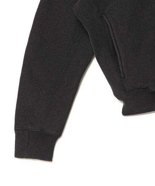 N.HOOLYWOOD（N.ハリウッド）の「HIGHNECK ZIP UP SWEATSHIRT（スウェット・メンズ・チャコール/オートミール・L/M/S）」の4枚目の写真