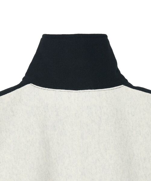 N.HOOLYWOOD（N.ハリウッド）の「HIGHNECK ZIP UP SWEATSHIRT（スウェット・メンズ・チャコール/オートミール・L/M/S）」の8枚目の写真