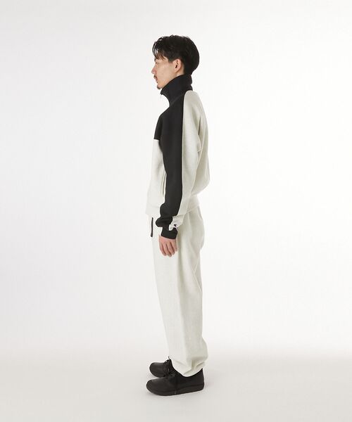 N.HOOLYWOOD（N.ハリウッド）の「HIGHNECK ZIP UP SWEATSHIRT（スウェット・メンズ・チャコール/オートミール・L/M/S）」の12枚目の写真