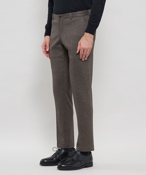 MACKINTOSH LONDON(マッキントッシュ ロンドン)の「【WEB・一部店舗限定】【FLEX JERSEY】千鳥ジャージーセットアップパンツ(その他パンツ・メンズ・ネイビー/ブラウン系その他5・78/86/82/90/94)」の9枚目の写真