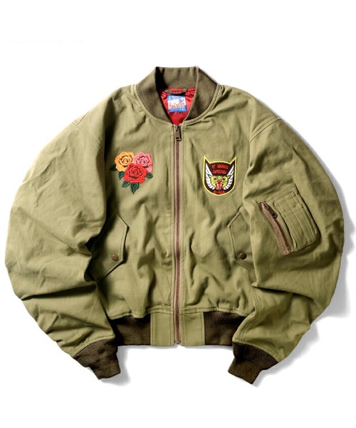 セール】HOUSTON バックサテンMA-1（MA-1）｜HOUSTON（ヒューストン