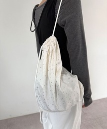4INT.（フォイント）の「トウィンクル スター スパークル ストリング ナップサック（バックパック/リュック）」