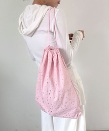 4INT.（フォイント）の「トウィンクル スター スパークル ストリング ナップサック（バックパック/リュック）」