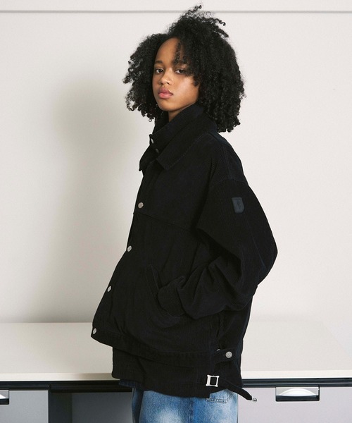 PHINGERIN(フィンガリン)の「【PHINGERIN/フィンガリン】DOUBLE CORD JACKET(ブルゾン・メンズ・ブラック/ベージュ・M/L)」の9枚目の写真