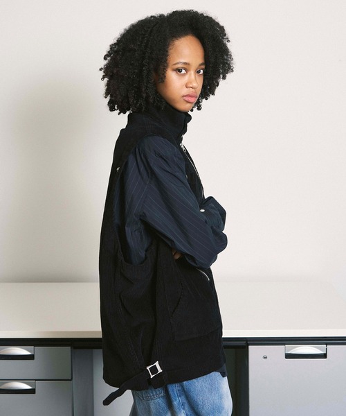 PHINGERIN(フィンガリン)の「【PHINGERIN/フィンガリン】DOUBLE CORD JACKET(ブルゾン・メンズ・ブラック/ベージュ・M/L)」の11枚目の写真