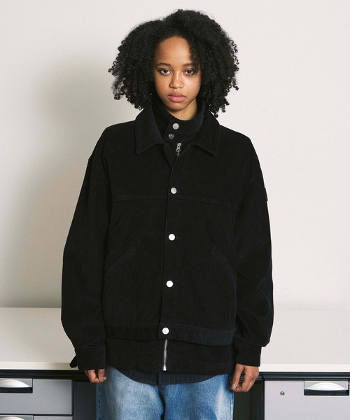 PHINGERIN(フィンガリン)の「【PHINGERIN/フィンガリン】DOUBLE CORD JACKET(ブルゾン・メンズ・ブラック/ベージュ・M/L)」の12枚目の写真