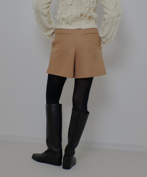 allureville(アルアバイル)の「メルトンショートパンツ(その他パンツ・レディース・ブラック/ベージュ/グレー系その他・2/1)」の9枚目の写真