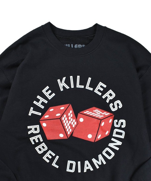 ROCK-OFF(ロックオフ)の「【ROCK-OFF】【AW】THE KILLERS DICE SWEAT(スウェット・メンズ・ブラック・MEDIUM/LARGE/X-LARGE)」の3枚目の写真