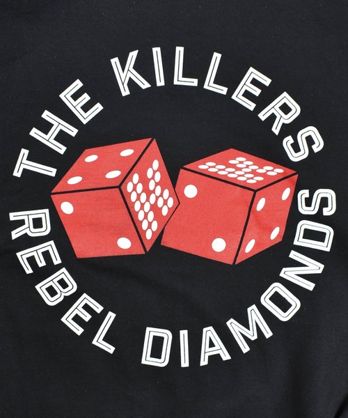 ROCK-OFF(ロックオフ)の「【ROCK-OFF】【AW】THE KILLERS DICE SWEAT(スウェット・メンズ・ブラック・MEDIUM/LARGE/X-LARGE)」の5枚目の写真