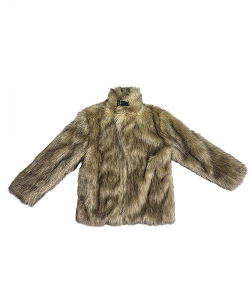 セール】Fauxファースタンドカラーコート（その他アウター）｜ACLENT