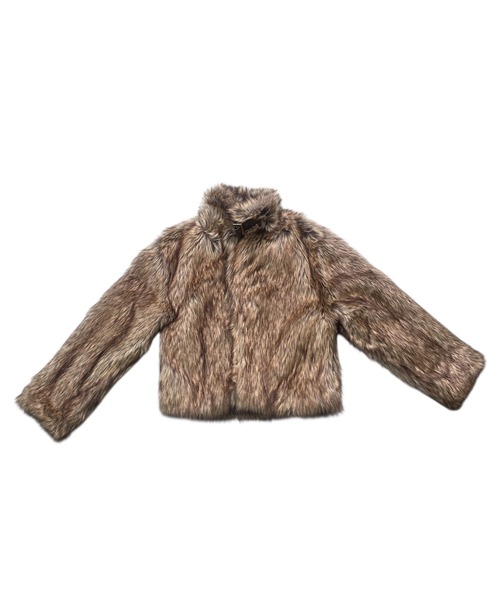 Fauxファースタンドカラーコート（その他アウター）｜ACLENT