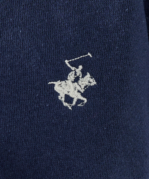 BEVERLY HILLS POLO CLUB(ビバリーヒルズポロクラブ)の「【BH POLO/ビバリーヒルズポロクラブ】裏毛ジップパーカー/ユニセックス(パーカー・メンズ・アイボリー/ブラック/ブルー/グリーン・M/L/XL)」の14枚目の写真