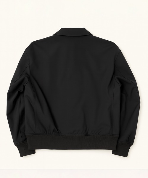 FACTOTUM(ファクトタム)の「【FACTOTUM】 Serge Flight Jacket(ミリタリージャケット・メンズ・ブラック/カーキ・46/48)」の14枚目の写真