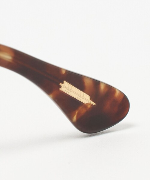 KANEKO OPTICAL（カネコオプティカル）の「【別注】＜KANEKO OPTICAL（金子眼鏡）＞John ジョン アイウェア（メガネ・メンズ・ブラック/ダークブラウン・FREE）」の5枚目の写真