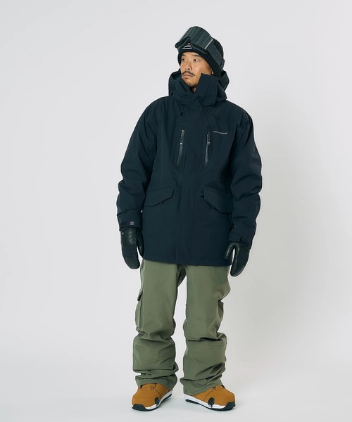 BILLABONG（ビラボン）の「BILLABONG メンズ 3L POWSURF BIB PANT スノーパンツ 【25-26SNOWモデル】/ビラボン３レイヤースキー・スノーボードウェア(ビブパンツ）（その他パンツ・メンズ・ブラック・MEDIUM/LARGE/X-LARGE）」の11枚目の写真