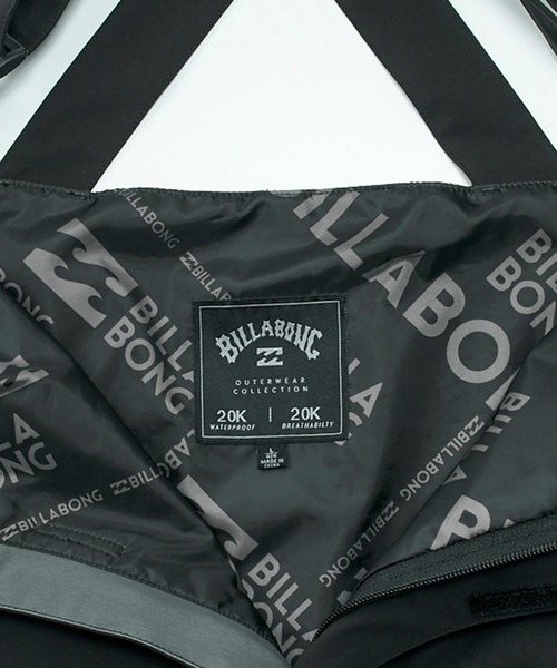 BILLABONG（ビラボン）の「BILLABONG メンズ 3L POWSURF BIB PANT スノーパンツ 【25-26SNOWモデル】/ビラボン３レイヤースキー・スノーボードウェア(ビブパンツ）（その他パンツ・メンズ・ブラック・MEDIUM/LARGE/X-LARGE）」の10枚目の写真