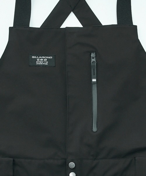 BILLABONG（ビラボン）の「BILLABONG メンズ 3L POWSURF BIB PANT スノーパンツ 【25-26SNOWモデル】/ビラボン３レイヤースキー・スノーボードウェア(ビブパンツ）（その他パンツ・メンズ・ブラック・MEDIUM/LARGE/X-LARGE）」の9枚目の写真