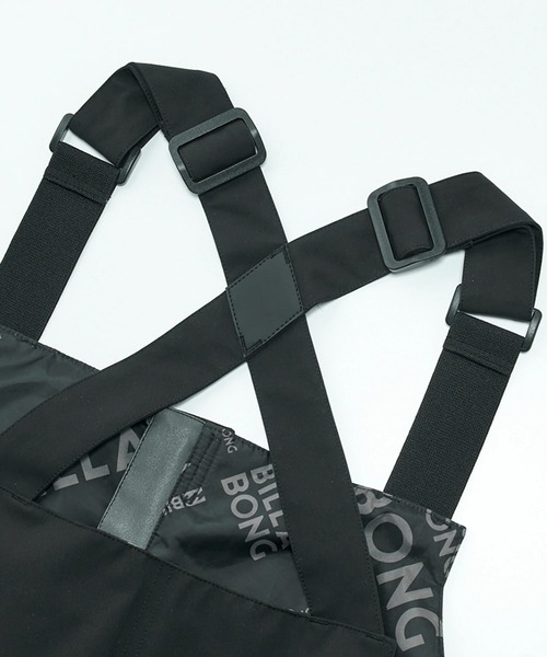 BILLABONG（ビラボン）の「BILLABONG メンズ 3L POWSURF BIB PANT スノーパンツ 【25-26SNOWモデル】/ビラボン３レイヤースキー・スノーボードウェア(ビブパンツ）（その他パンツ・メンズ・ブラック・MEDIUM/LARGE/X-LARGE）」の4枚目の写真