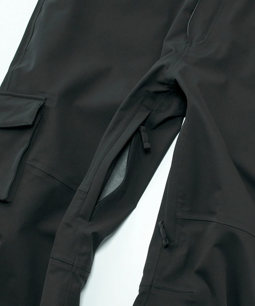 BILLABONG（ビラボン）の「BILLABONG メンズ 3L POWSURF BIB PANT スノーパンツ 【25-26SNOWモデル】/ビラボン３レイヤースキー・スノーボードウェア(ビブパンツ）（その他パンツ・メンズ・ブラック・MEDIUM/LARGE/X-LARGE）」の3枚目の写真