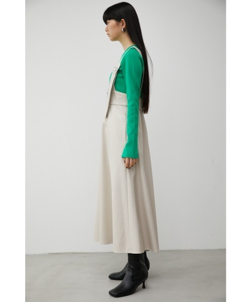 AZUL by moussy（アズールバイマウジー）の「サロペットスカート