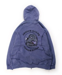 メンズのパーカー（パープル/紫色系・ブランドロゴ）ファッション通販