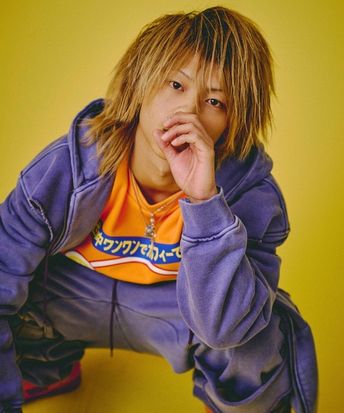 GALFY（ガルフィー）の「GALFY（ガルフィー）穴の向こうにわんちゃんパーカー/ジップアップフーディー メンズ レディース ユニセックス（パーカー・メンズ・レッド/パープル/ブラック・LL/L/M）」の9枚目の写真