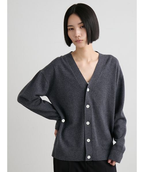 ウール2WAYカシュクールニットカーデ（カーディガン/ボレロ