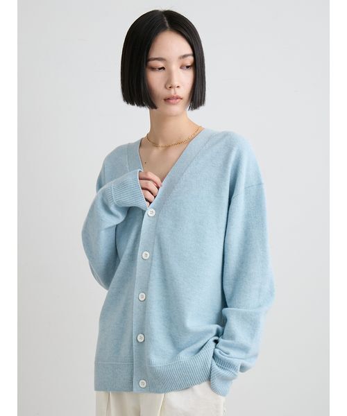 [新品未使用品] MIESROHE ウール２ＷＡＹカシュクールニットカーデ ウール2WAYカシュクールニットカーデ(カーディガン)｜トップス