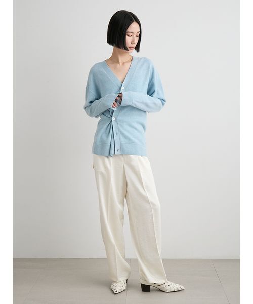 ウール2WAYカシュクールニットカーデ（カーディガン/ボレロ