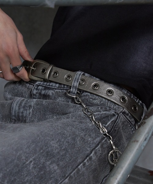 Spielio（シュピーリオ）の「【Spielio】 Vintage western belt / ヴィンテージウェスタンベルト（ベルト・メンズ・アンティークシルバー/ブラック・FREE）」の6枚目の写真