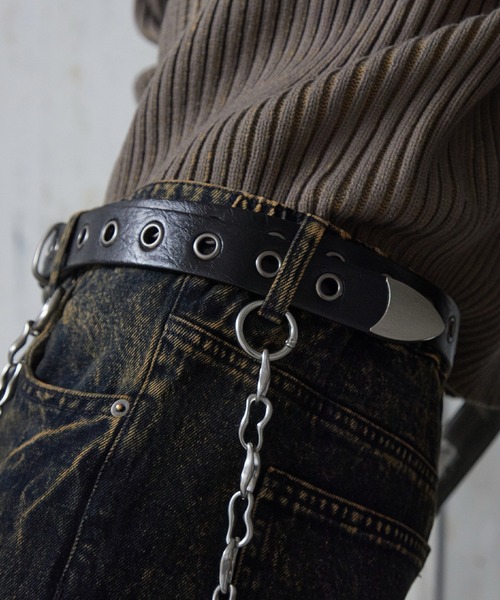 Spielio（シュピーリオ）の「【Spielio】 Vintage western belt / ヴィンテージウェスタンベルト（ベルト・メンズ・アンティークシルバー/ブラック・FREE）」の8枚目の写真