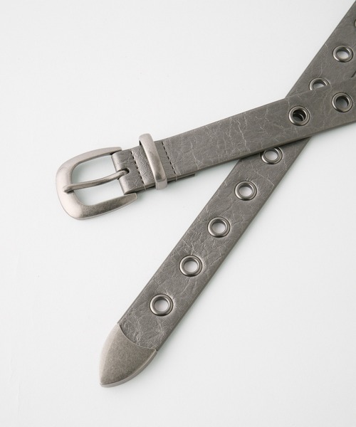 Spielio（シュピーリオ）の「【Spielio】 Vintage western belt / ヴィンテージウェスタンベルト（ベルト・メンズ・アンティークシルバー/ブラック・FREE）」の11枚目の写真