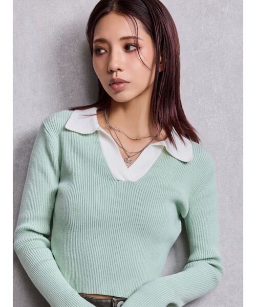 GYDA(ジェイダ)の「JEYSUS Symmetry GYAD3レイヤードネックレス(ネックレス・レディース・シルバー/ゴールド・FREE)」の7枚目の写真