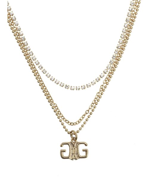 GYDA(ジェイダ)の「JEYSUS Symmetry GYAD3レイヤードネックレス(ネックレス・レディース・シルバー/ゴールド・FREE)」の8枚目の写真