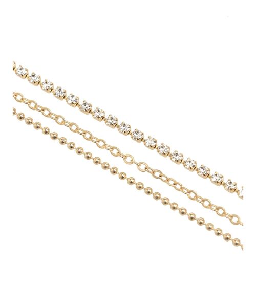 GYDA(ジェイダ)の「JEYSUS Symmetry GYAD3レイヤードネックレス(ネックレス・レディース・シルバー/ゴールド・FREE)」の9枚目の写真