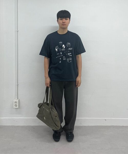 Millo Archive（ミロ アーカイブ）の「スロープワイドパンツ [ディープブラウン]（デニムパンツ・メンズ・その他・SMALL/MEDIUM/LARGE/X-LARGE）」の4枚目の写真