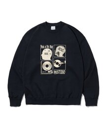 レコーディングスタジオスウェットシャツ_ネイビー