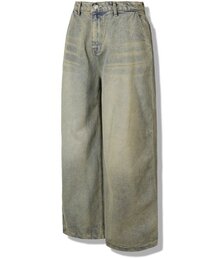 GUBIN（グビン）の「ヴィンテージウォッシングアウトデニムパンツ（デニムパンツ）」