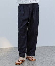 TRIP LE SENS（トリップ ル センス）の「ツーピンタックセミバルーンテーパードスラックス_ブラック（スラックス）」