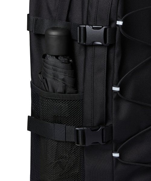 MUSINSA STANDARD（ムシンサスタンダード）の「コーデュロイストリングバックパック[ブラック]（バックパック/リュック・レディース・その他・FREE）」の14枚目の写真