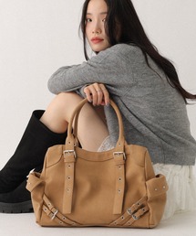 Heather | スタッズベルトデザインBAG　613966(ショルダーバッグ)