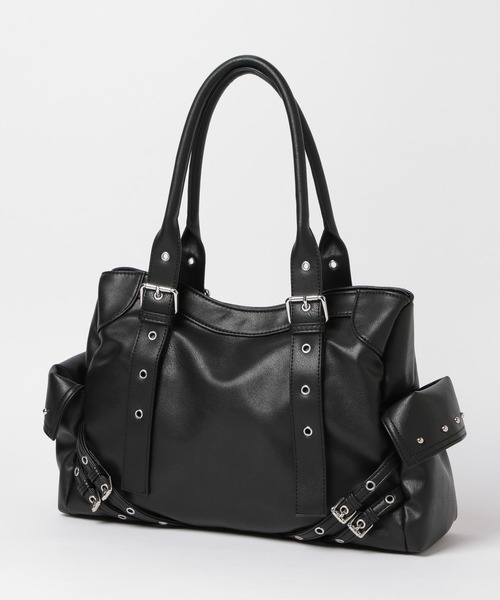 スタッズベルトデザインBAG 613966（ショルダーバッグ）｜Heather