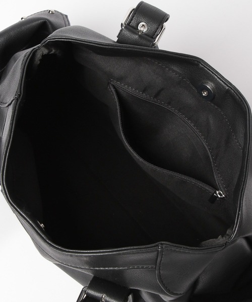 Heather（ヘザー）の「スタッズベルトデザインBAG　613966（ショルダーバッグ・レディース・アイボリー/ブラック/ベージュ・ONE SIZE）」の12枚目の写真