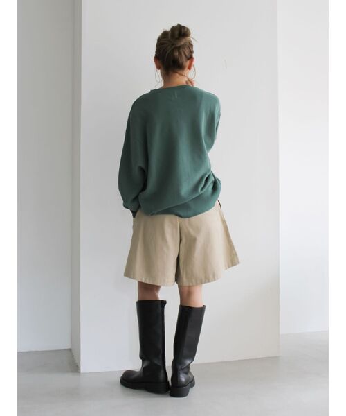 Ungrid（アングリッド）の「レイヤードデザインハーフパンツ（その他パンツ・レディース・ブラック/ベージュ・FREE）」の16枚目の写真