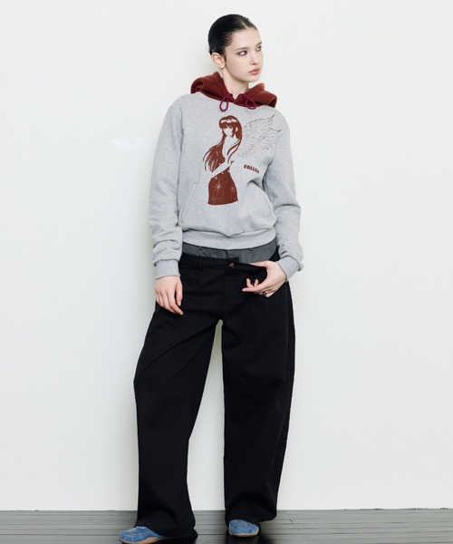 LUVISTRUE(ラヴイズトゥルー)の「EV SKELETON LAYERED PANTS(その他パンツ・レディース・ベージュ/ブラック/ブラウン・FREE)」の7枚目の写真