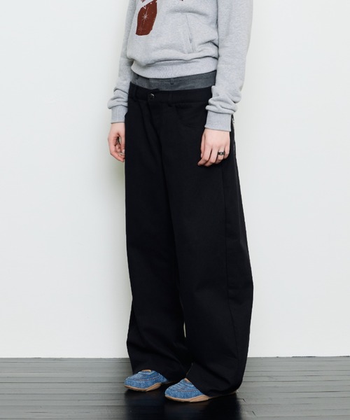 LUVISTRUE(ラヴイズトゥルー)の「EV SKELETON LAYERED PANTS(その他パンツ・レディース・ベージュ/ブラック/ブラウン・FREE)」の13枚目の写真