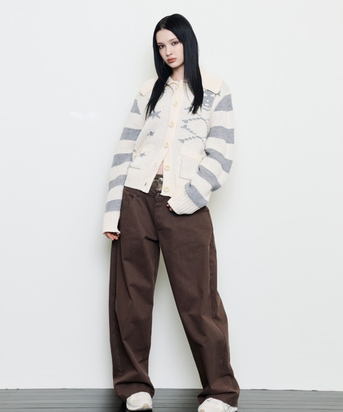 LUVISTRUE(ラヴイズトゥルー)の「EV SKELETON LAYERED PANTS(その他パンツ・レディース・ベージュ/ブラック/ブラウン・FREE)」の9枚目の写真