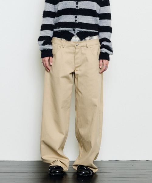 LUVISTRUE(ラヴイズトゥルー)の「EV SKELETON LAYERED PANTS(その他パンツ・レディース・ベージュ/ブラック/ブラウン・FREE)」の10枚目の写真